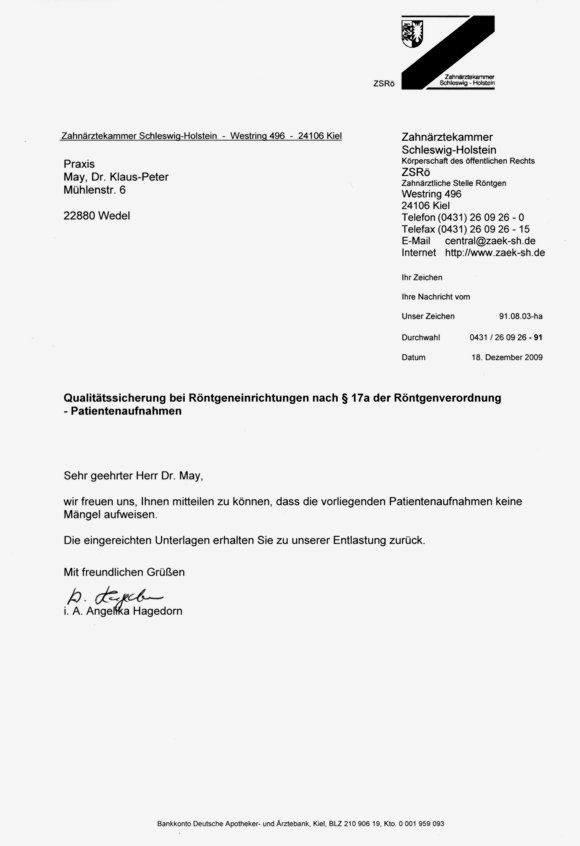 Qualit�tssicherung